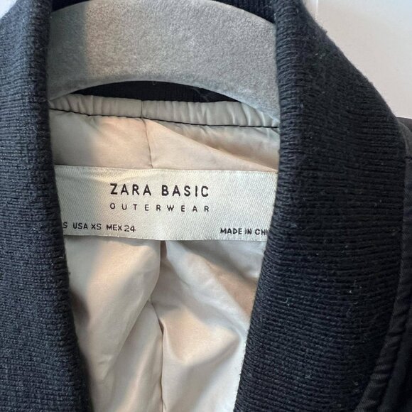 ZARA Basics Bomber Jacket - Picture 3 of 4